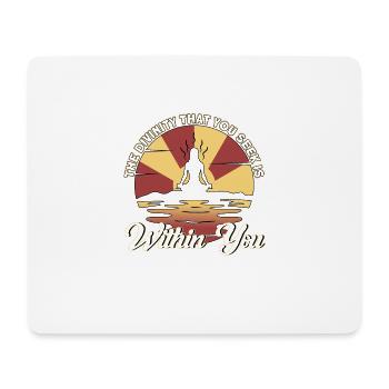 Reiki Symbol Reiki Meister Reiki Kristall Geschenk - Mousepad (Querformat) - Weiß - Vorne