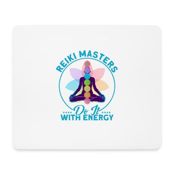 Reiki Symbol Reiki Meister Reiki Kristall Geschenk - Mousepad (Querformat) - Weiß - Vorne
