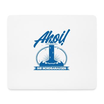 Norddeutsch Norden Nordsee Zitate Heimat Geschenk - Mousepad (Querformat) - Weiß - Vorne
