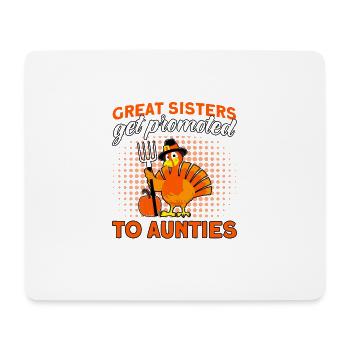 Tanten Tante Schwester Tanten Familie Geschenk - Mousepad (Querformat) - Weiß - Vorne