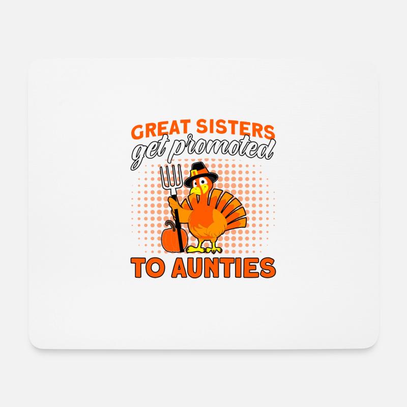 Tanten Tante Schwester Tanten Familie Geschenk - Mousepad (Querformat) - Weiß