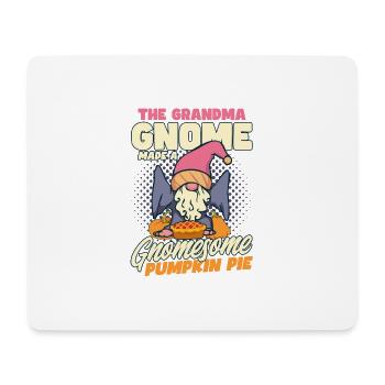 Thanksgiving Funny Gnomes Costume Autumn - Mouse Pad (horizontal) - white - Front