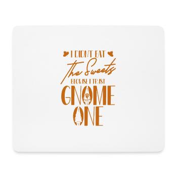 Thanksgiving Funny Dwarves Costume Autumn - Mouse Pad (horizontal) - white - Front