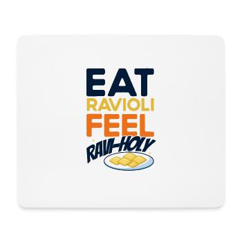Noodles Noodle Lover Ravioli Gift - Mouse Pad (horizontal) - white - Front