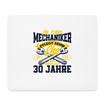 Perlenhochzeit Ehepaar 30. Hochzeitstag Geschenk - Mousepad (Querformat) - Weiß - Vorne