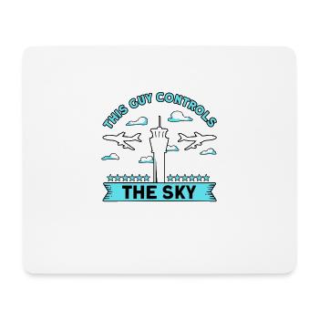 Air Traffic Control Air Traffic Controller Airport Gift - Mouse Pad (horizontal) - white - Front
