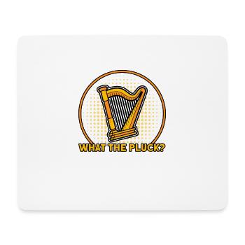 Harpist Harp Player Harp Teacher Orchestra - Mouse Pad (horizontal) - white - Front