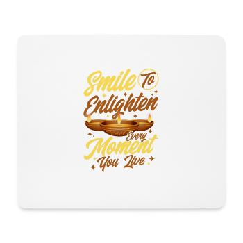 Diwali Hindus Sikh Fest der Lichter Geschenk - Mousepad (Querformat) - Weiß - Vorne
