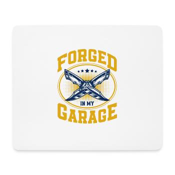 Knife production Knife collection Forging knives - Mouse Pad (horizontal) - white - Front