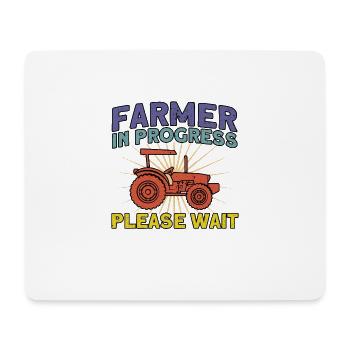 Farmer Farm Cattle Breeder Gift - Tapis de souris (format paysage) - blanc - Devant