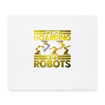 Robotics Robotics Engineer Robot Gift - Mouse Pad (horizontal) - white - Front