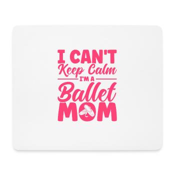 Ballet Danse Ballerine Ballet Fille Cadeau - Tapis de souris (format paysage) - blanc - Devant