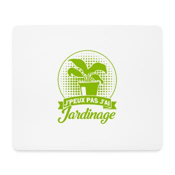 Hobbygärtner Schrebergarten Gärtner Geschenk - Mousepad (Querformat) - Weiß - Vorne