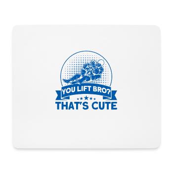Jiu Jitsu Bodenkampf Jiu Jitsu Training Geschenk - Mousepad (Querformat) - Weiß - Vorne