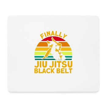 Ground Combat Jiu Jitsu Martial Arts Gift - Mouse Pad (horizontal) - white - Front