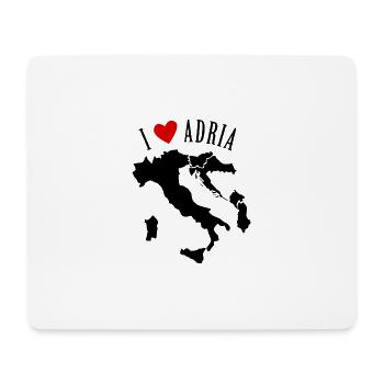I Love Adriatic Sea - Mouse Pad (horizontal) - white - Front