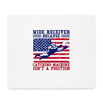 American Football Team Football Game Americ - Mouse Pad (horizontal) - white - Front