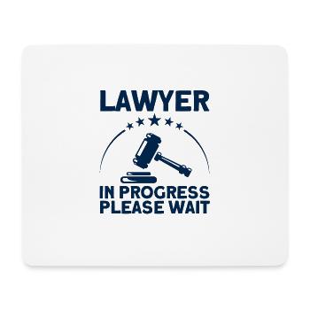 Law Student Lawyer Faculty of Law Ges - Mouse Pad (horizontal) - white - Front