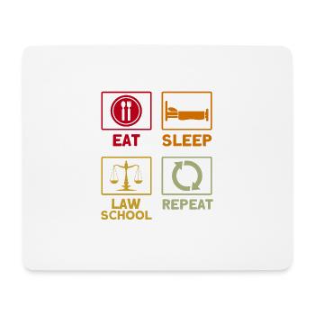 Faculty of Law Lawyer Lawyer of Law - Mouse Pad (horizontal) - white - Front