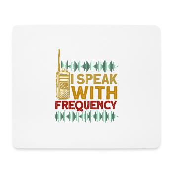 Morsezeichen senden Amateurfunk Amateurfunk Gesche - Mousepad (Querformat) - Weiß - Vorne