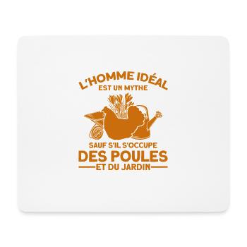 Garten Hobbygärtner Gärtner Geschenk - Mousepad (Querformat) - Weiß - Vorne