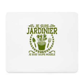 Schrebergarten Gartenarbeit Garten Geschenk - Mousepad (Querformat) - Weiß - Vorne