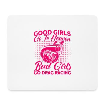 Drag Race Drag Racing Car Racing Gift - Mouse Pad (horizontal) - white - Front