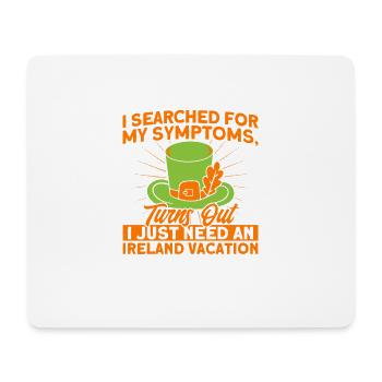 Ireland Irish Irish Roots Gift - Mouse Pad (horizontal) - white - Front