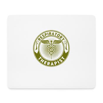 Respirotär Therapeut Eingetragene Respirotäre Ther - Mousepad (Querformat) - Weiß - Vorne