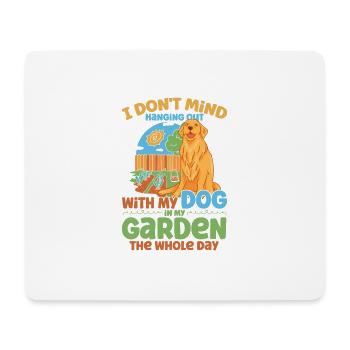 Hobby Gardener Dogs Gardening Gift - Mouse Pad (horizontal) - white - Front