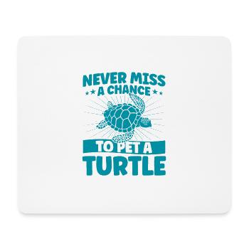 Tortue de mer Tortues marines Tortues - Tapis de souris (format paysage) - blanc - Devant