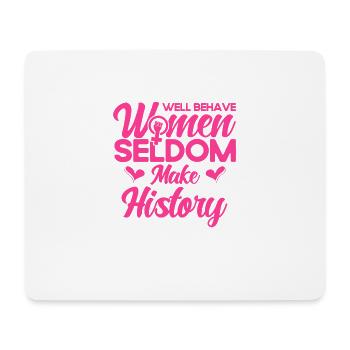 Rechte der Frauen Feministisch Ermächtigung Gesche - Mousepad (Querformat) - Weiß - Vorne