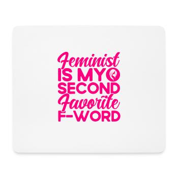 Gleichberechtigung der Geschlechter Rechte der Fra - Mousepad (Querformat) - Weiß - Vorne