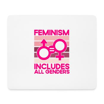 Feminismus Rechte der Frauen Feministisch Geschenk - Mousepad (Querformat) - Weiß - Vorne