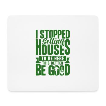 Realtor House Sell Real Estate Agent Gift - Mouse Pad (horizontal) - white - Front