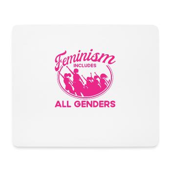 Feminismus Rechte der Frauen Feministisch Geschenk - Mousepad (Querformat) - Weiß - Vorne