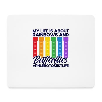 Blood Sampling Phlebotomist Phlebotomy Gift - Mouse Pad (horizontal) - white - Front
