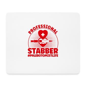 Phlebotomie Labor Phlebotomist Tech Blutabnahme Ge - Mousepad (Querformat) - Weiß - Vorne
