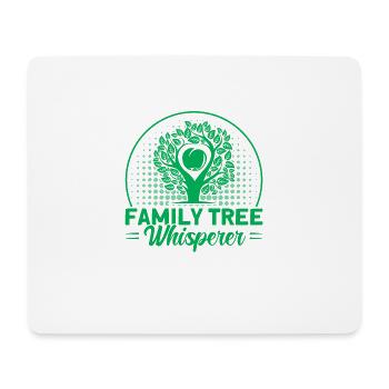 Généalogie Arbre généalogique Histoire familiale Cadeau - Tapis de souris (format paysage) - blanc - Devant