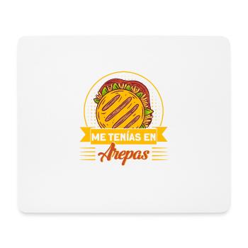 Venezolanisches Essen Essen Liebhaber Arepa Gesche - Mousepad (Querformat) - Weiß - Vorne