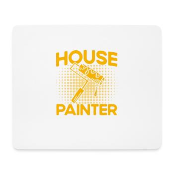 Peintre Décorateur Cadeau de commerçant - Tapis de souris (format paysage) - blanc - Devant