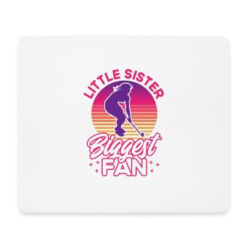 Feldhockey Spieler Mannschaftssport Hallen Feldhoc - Mousepad (Querformat) - Weiß - Vorne