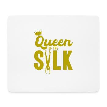 Aerial Yoga Gymnastinnen Aerial Yoga Aerial Silk G - Mousepad (Querformat) - Weiß - Vorne