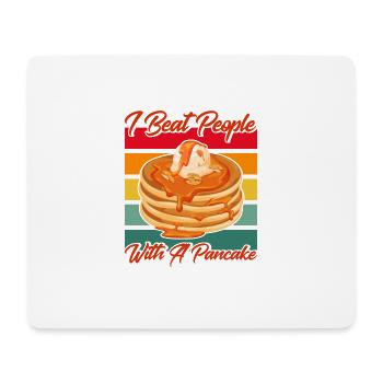 Breakfast Pancakes Pancakes Lovers Pank - Mouse Pad (horizontal) - white - Front