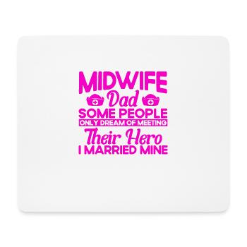 Doula Midwife Obstetrician Gift - Mouse Pad (horizontal) - white - Front