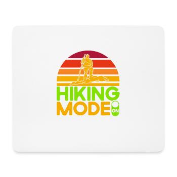 Outside Hiking Gift - Mouse Pad (horizontal) - white - Front