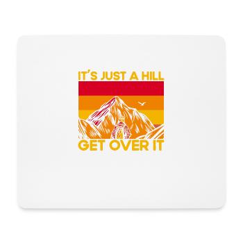 Outside Hiking Gift - Mouse Pad (horizontal) - white - Front