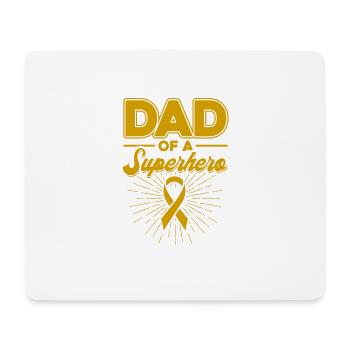 Survivor of Childhood Cancer Support at Kre - Mouse Pad (horizontal) - white - Front