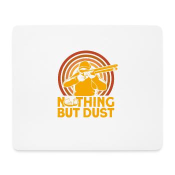 Tontaubenschießen Tontaubenschießen Fallen Schieße - Mousepad (Querformat) - Weiß - Vorne