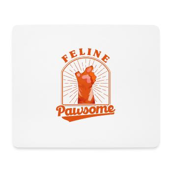 Katzen Sprüche Katze Katzen Liebhaber Geschenk - Mousepad (Querformat) - Weiß - Vorne
